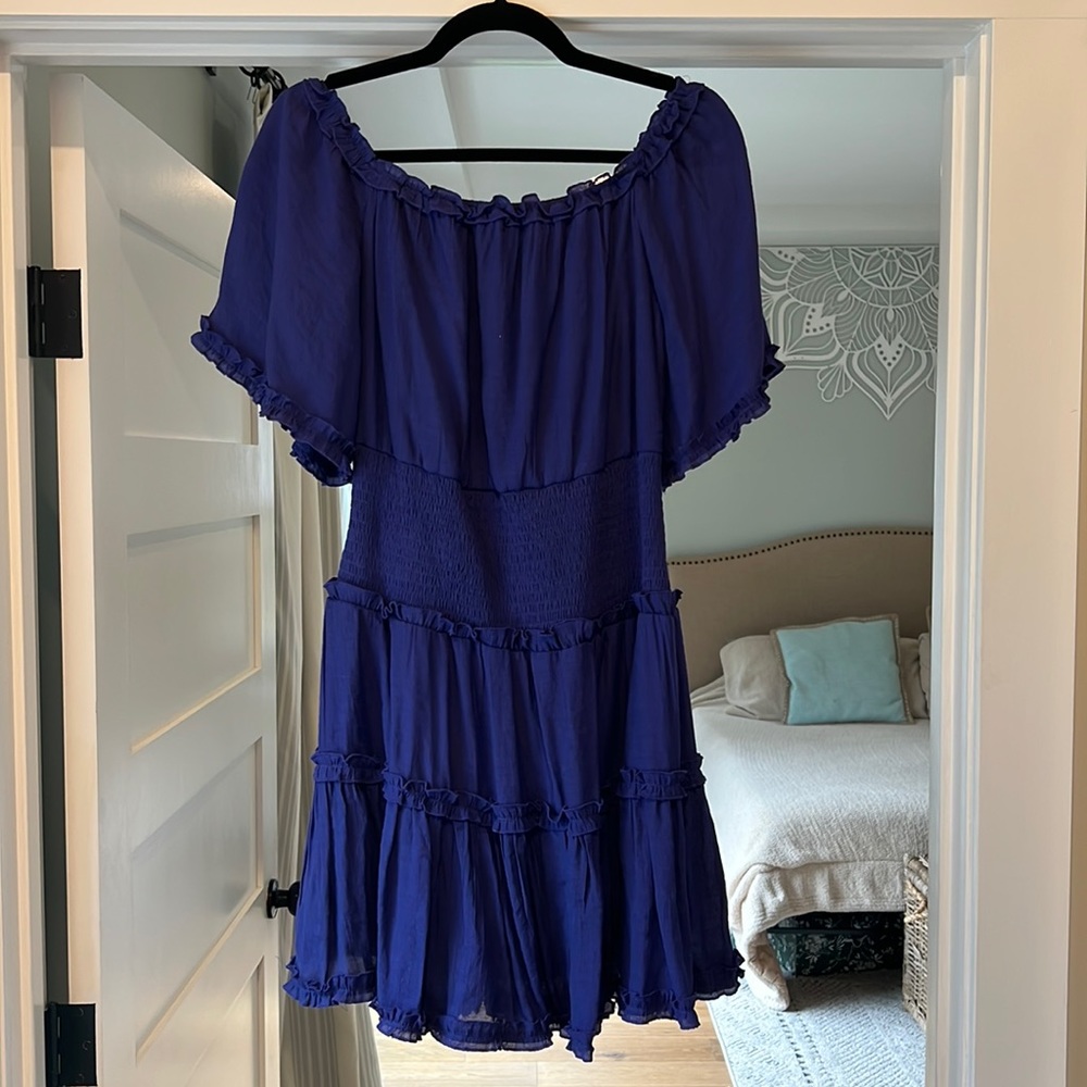 Vici Dolls Large smocked purple dress